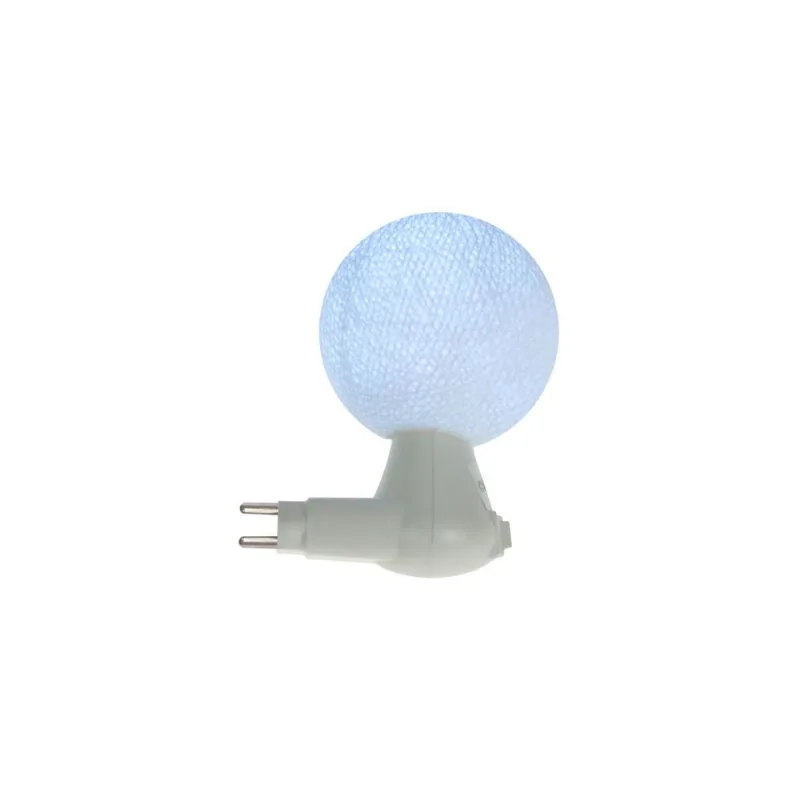 Abajur De Tomada Luz Noturna Led Neve