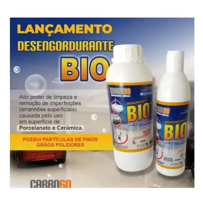 Desengordurante Multiuso Bio Elimina Riscos E Mancha Carbo60