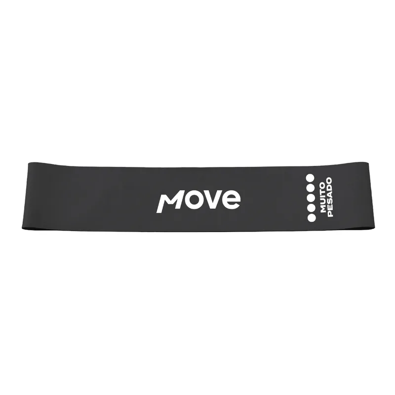 Faixa Elástica / Mini Band Move - Intensidade Muito Pesada Muito Pesado