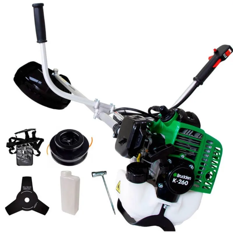 Roçadeira a Gasolina 2T Lateral 25,4cc 1 Hp + Acessórios Brudden K260