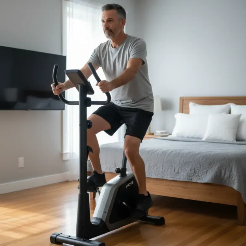 Bicicleta Ergométrica Vertical Bluetooth V4 Move V4 Move