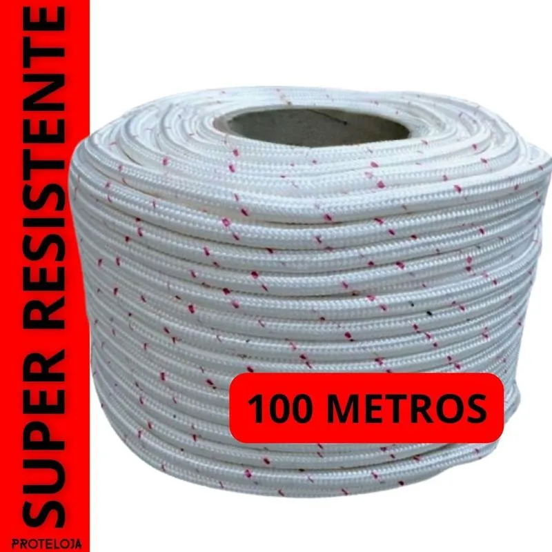 100 Metros Corda Poliamida Nr18 12mm Tipo Bombeiro