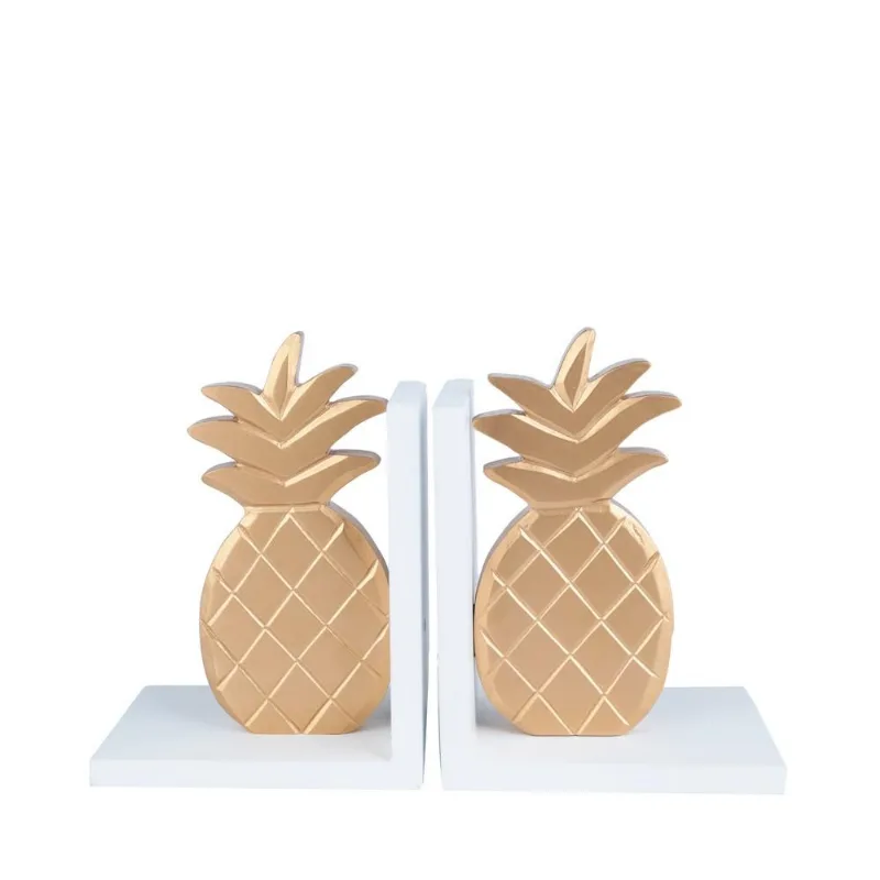 Aparador de Livros Gold Pineapples