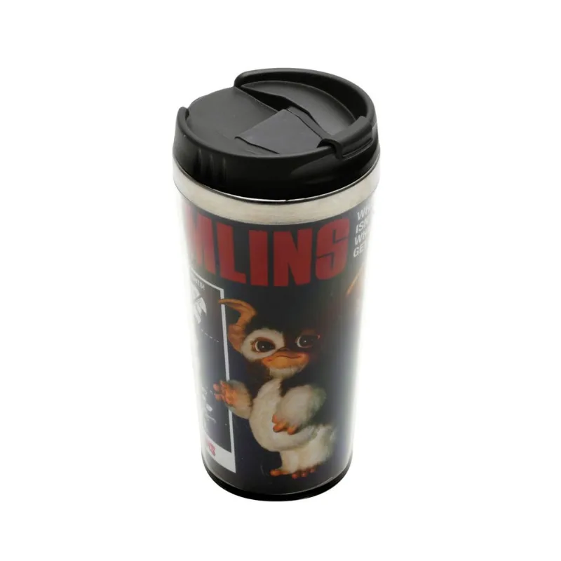 Copo Térmico de Plástico Azul 500ml Gremlins Copo Termico de Plastico Azul 500ml Gremlins