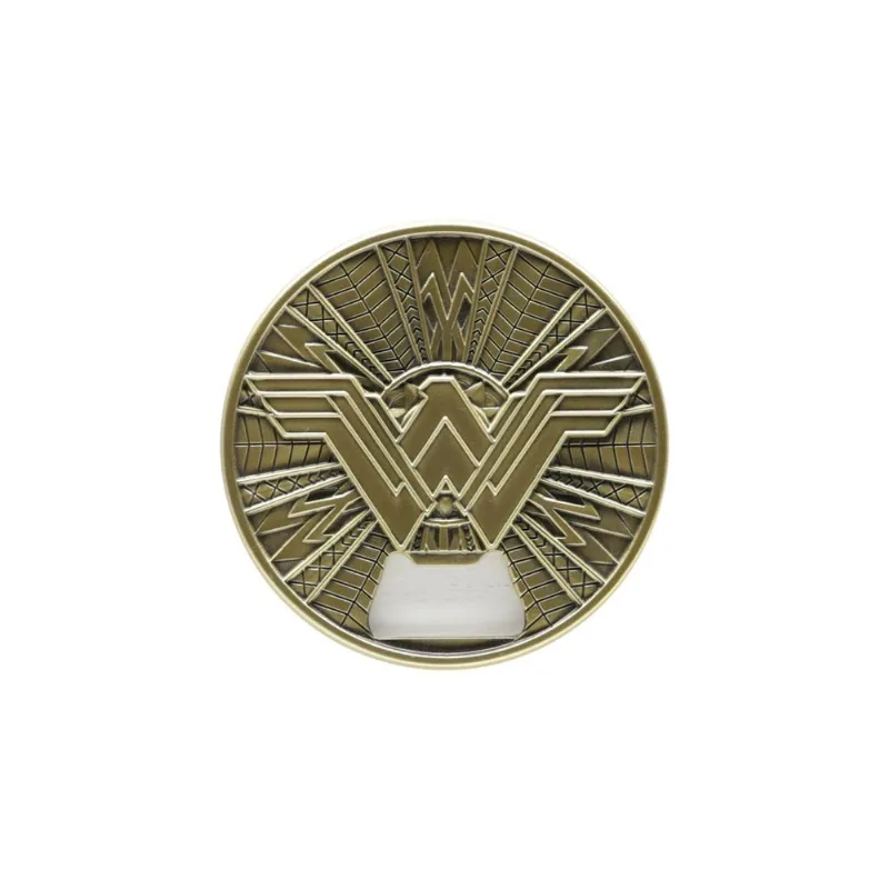 Abridor Garrafa Metal Magnético Mulher Maravilha 41668 Abridor Garrafa Metal Magnetico Mulher Maravilha Urban 8,8x8,2x0,4cm 41668