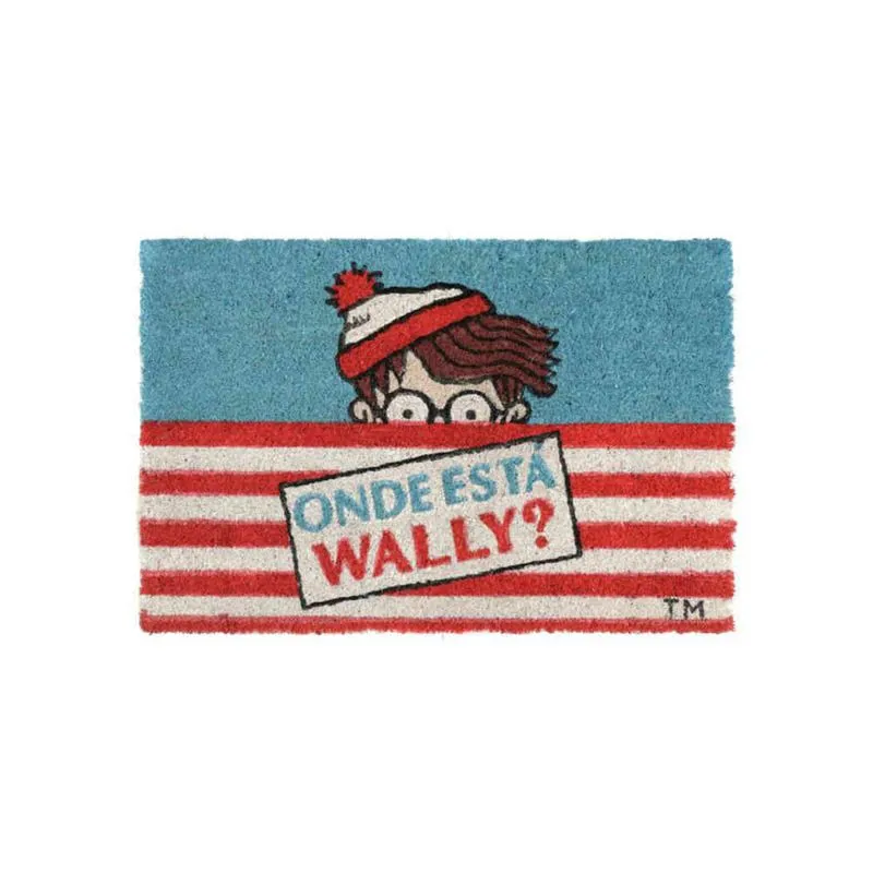 Capacho De Fibra De Coco Onde Está Wally?