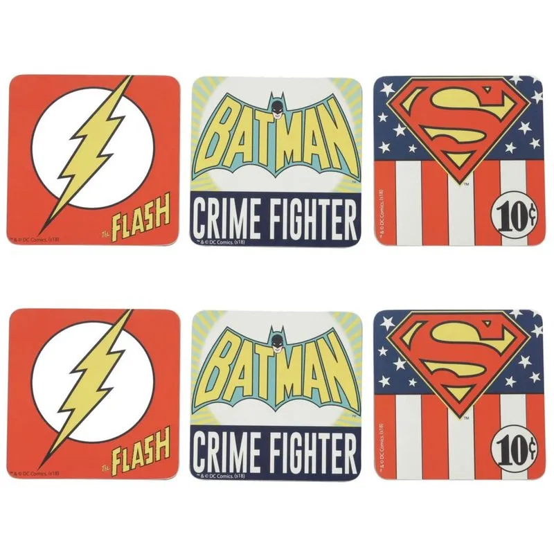 Porta Copos - dc Heroes