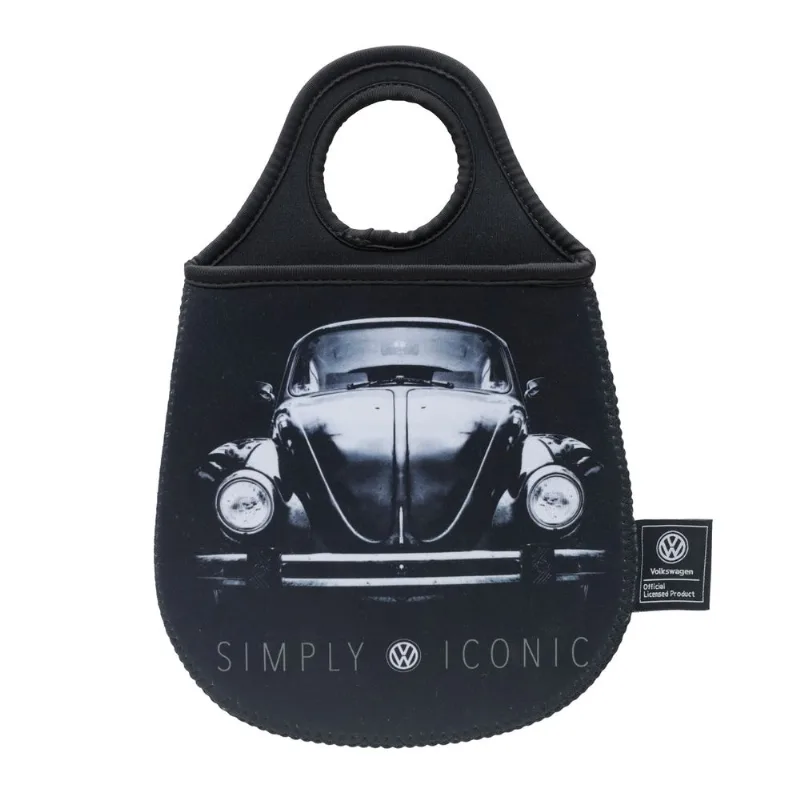 Lixeira De Carro Em Neoprene Fusca Preto 20x29cm Lixeira De Carro em Neoprene Fusca Preto Urban 28x19cm 43109