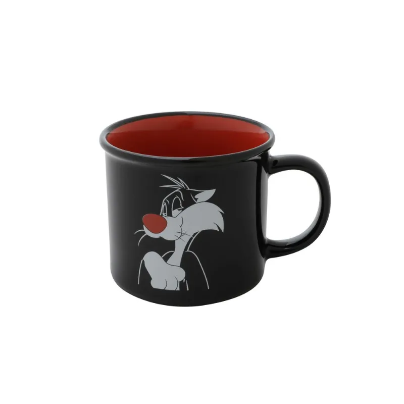 Caneca De Porcelana Gato Frajola 380ml Urban
