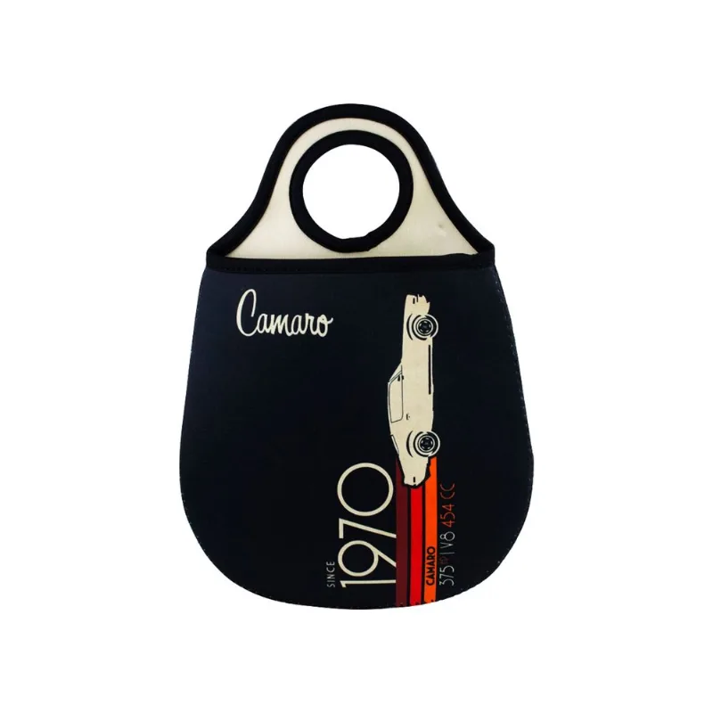 Lixeira De Carro Em Neoprene Camaro Preto Urban 20x1x28cm 44212