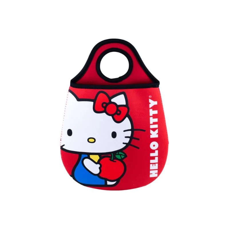 Lixeira De Carro Em Neoprene Hellow Kitty Vermelha Urban 20x1x28cm 44214