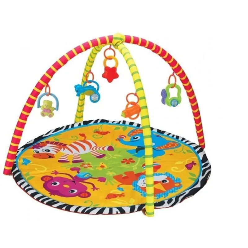 Tapete Ginasio De Atividades Bebe Infantil Playground Festa Na Floresta