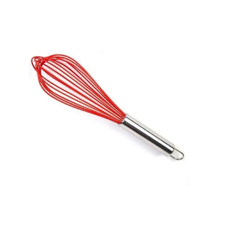 Batedor De Claras / Fue Em Silicone Vermelho 25cm