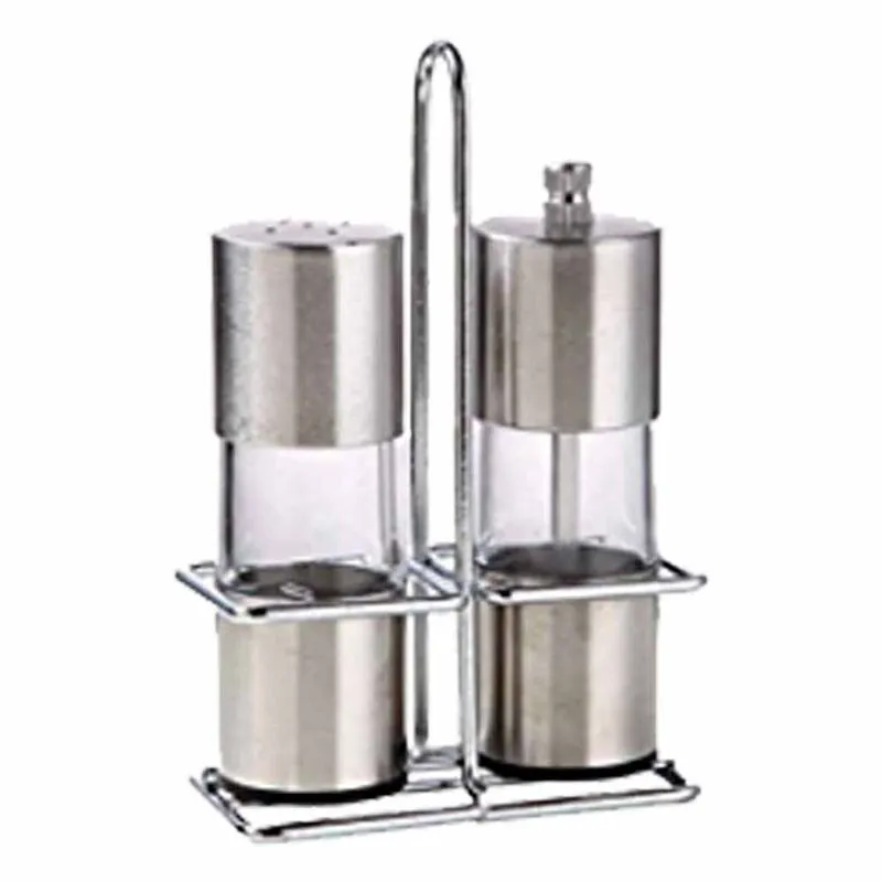 Moedor de Pimenta+Saleiro Inox 1263 Alem mar - CJ
