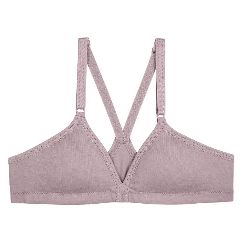 Soutien De Cotton Com Espuma Protetora Infantil Quartzo