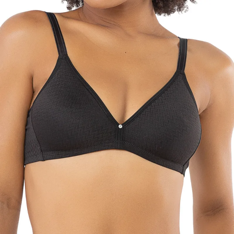 Soutien Moldado Mesh Em Sensitive Preto - DelRio