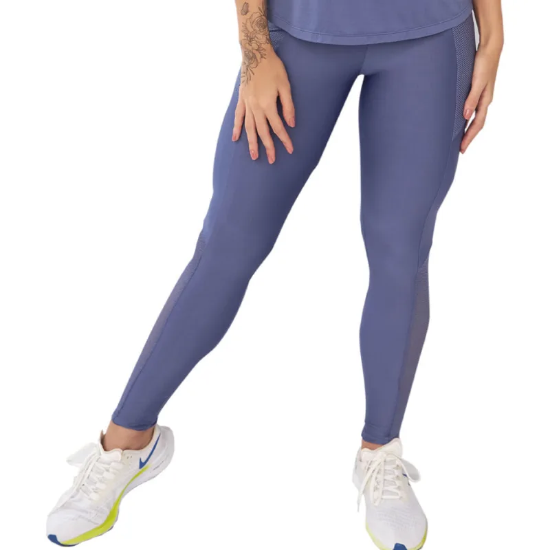 Calça Legging Fitness Em Diva Fit E Bee House Cinza Neville
