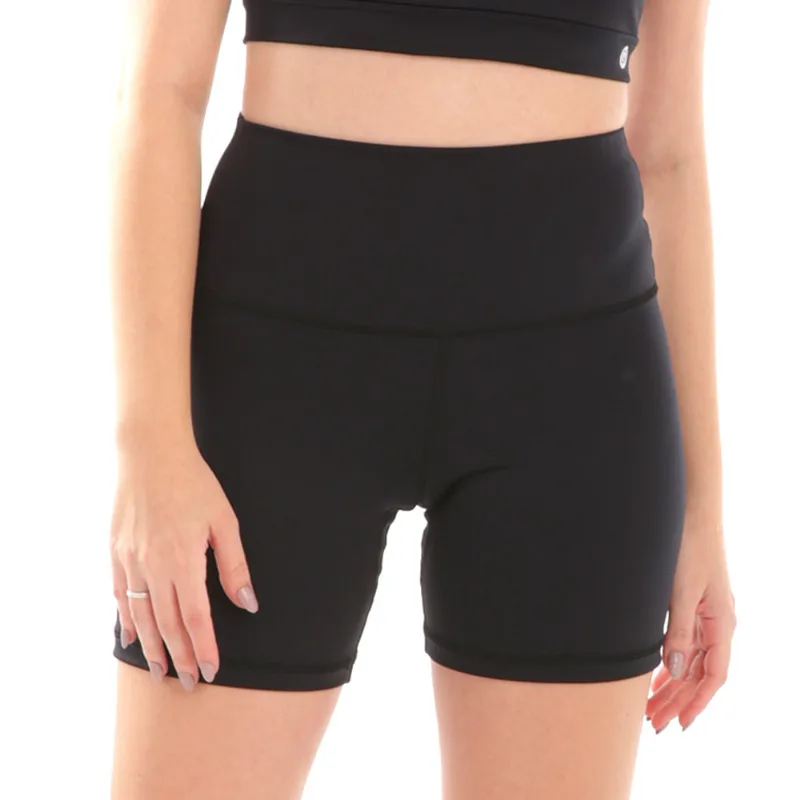 Bermuda Fitness Em Tecido Lulu Preto