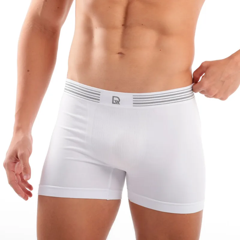 Cueca Boxer Sem Costura Branco