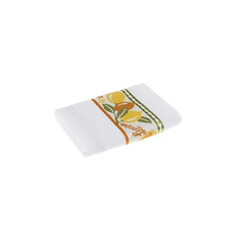 Pano De Prato Jacquard 50cm X 70cm Lemon Cavhome