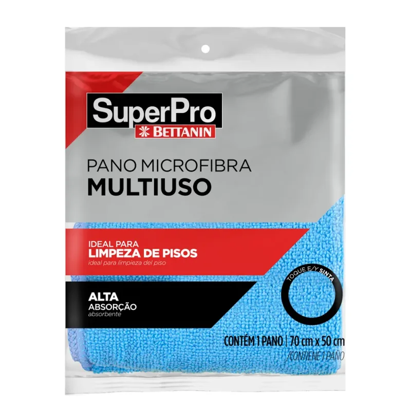 PANO MICROFIBRA MULTIUSO AZUL