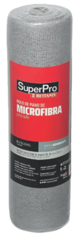 ROLO MICROFIBRA C/30 PANOS SUPERPRO 1X6