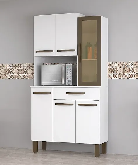 Kit De Cozinha Josan Evoluti 6p.1g. Branco