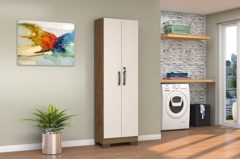 Multiuso Josan Versatile 2 Portas Com Pe Cinamomo/Off