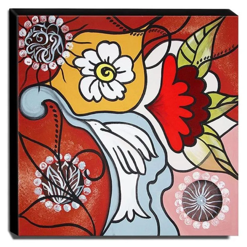 Quadro De Pintura Decorativo 60x60cm-1688