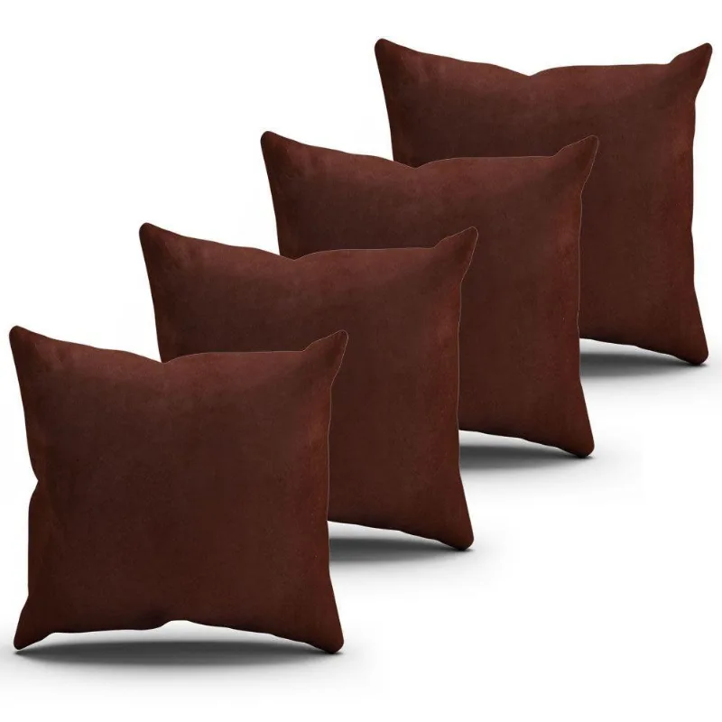 Kit Almofadas Marrom 43X43Cm Cada