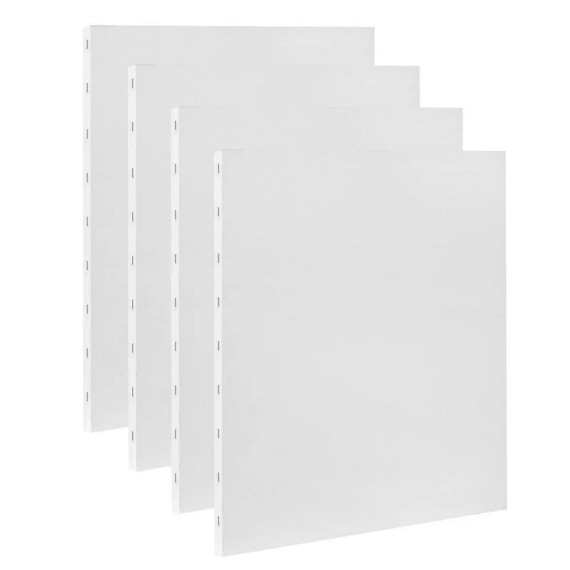 Kit 10 Telas Comuns Para Pintura 60X60Cm