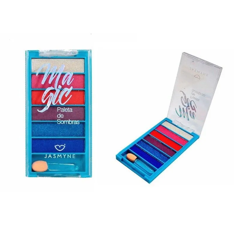 Paleta De Sombras Jasmyne Magic 6 Cores Matte/cintilante 9g