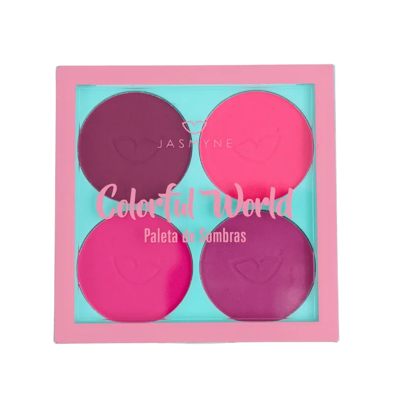 Paleta de Sombras Colorful World Jasmyne C