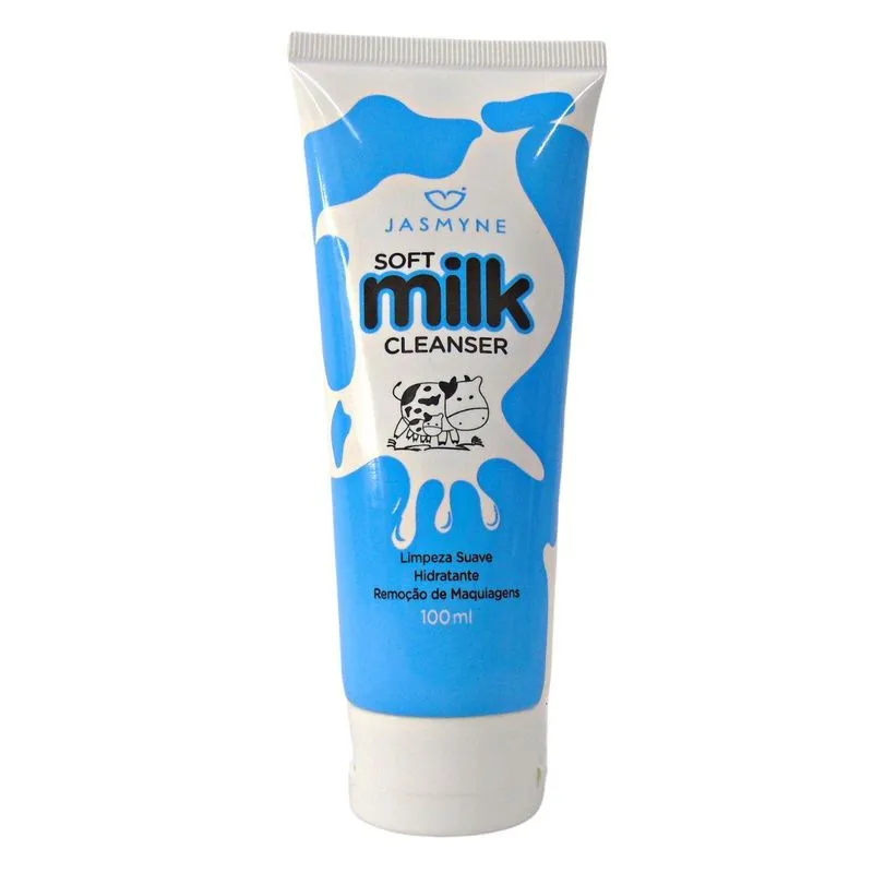 Loção De Limpeza Facial Jasmyne Soft Milk Cleanser 100ml
