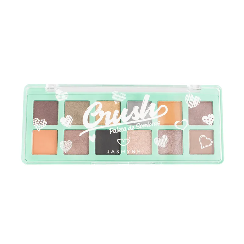 Paleta De Sombras Crush Jasmyne Único
