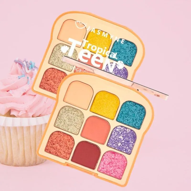 Paleta Sombras Tropical Teen Onça Pintada Jasmyne Jsj06099 C