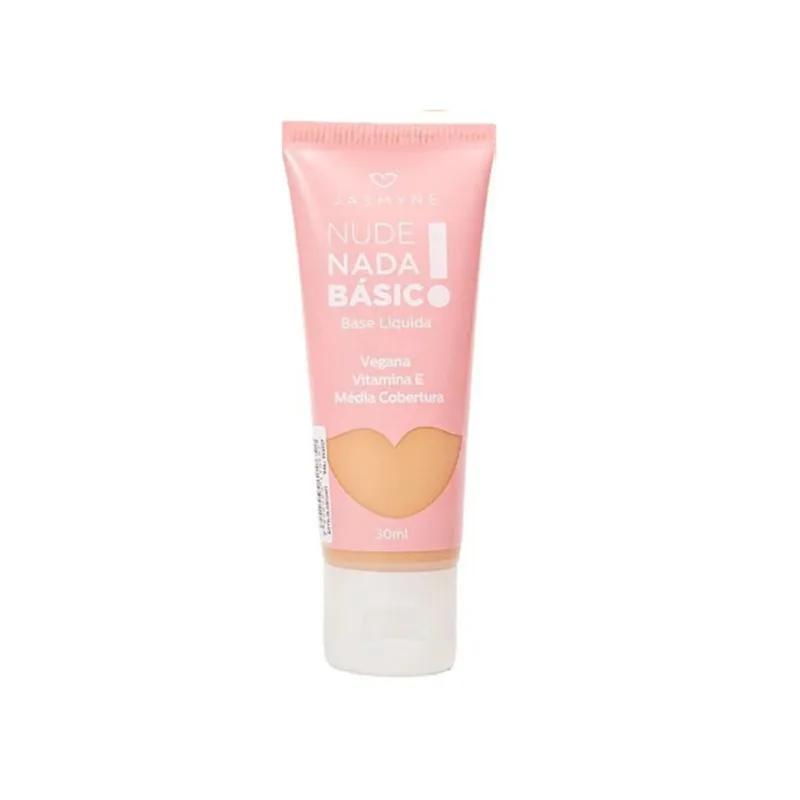 Base Liquida Nude Nada Basico Jasmyne Cor:02