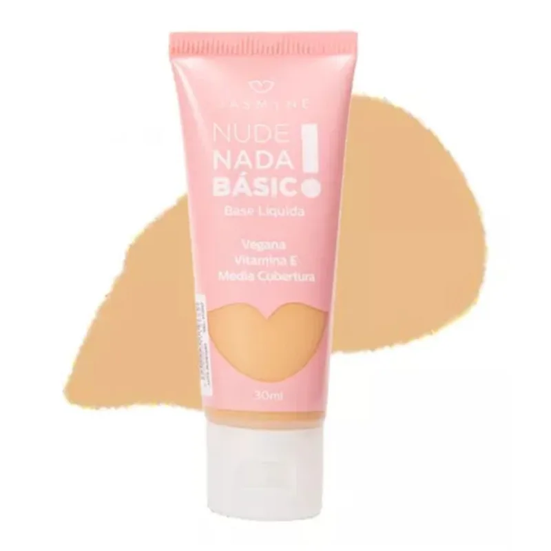 Base Liquida Nude Nada Basico Jasmyne Cor:03