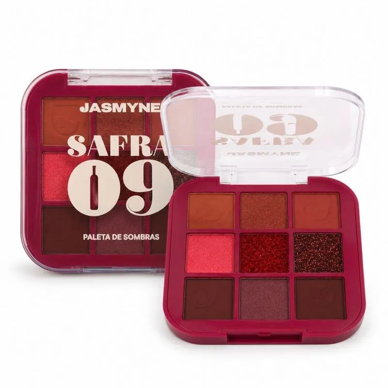 Paleta De Sombras Jasmyne Safra 09