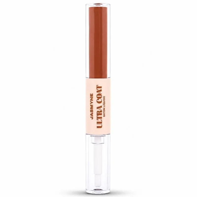 Batom Líquido Jasmyne Ultra Coat 2 Em 1 Marrom Perfeito