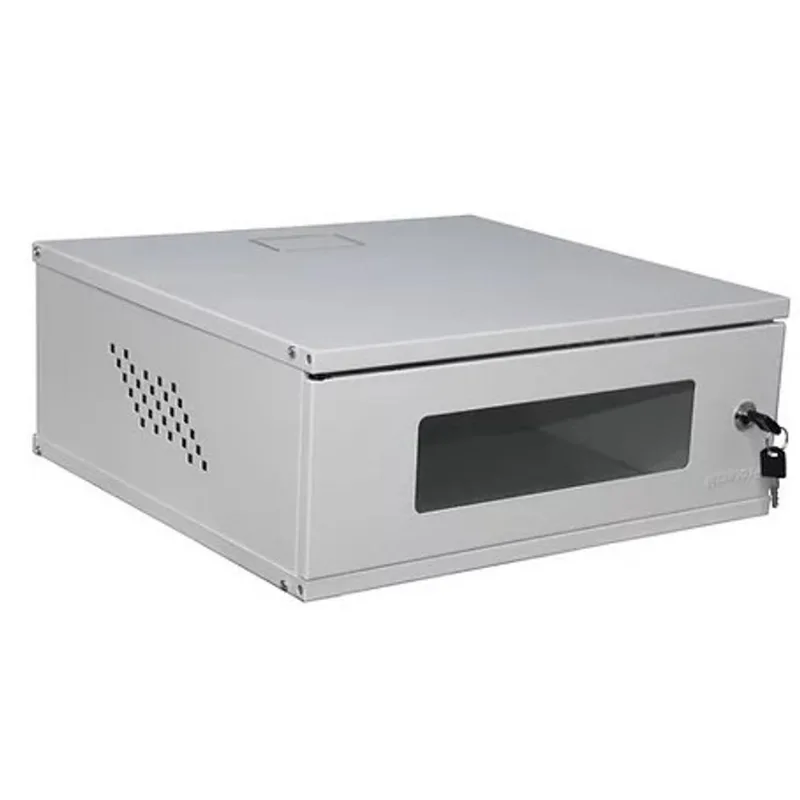 Mini Rack 15 polegadas Branco com vidro Protect M