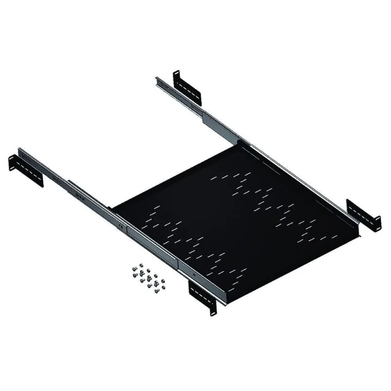 Bandeja Movel 19 1U X 500Mm Ventilada 4 Pontos