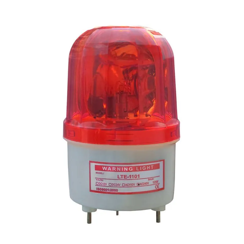 Sinalizador Giratório Giroflex 24vcc - Sibratec - Vermelho