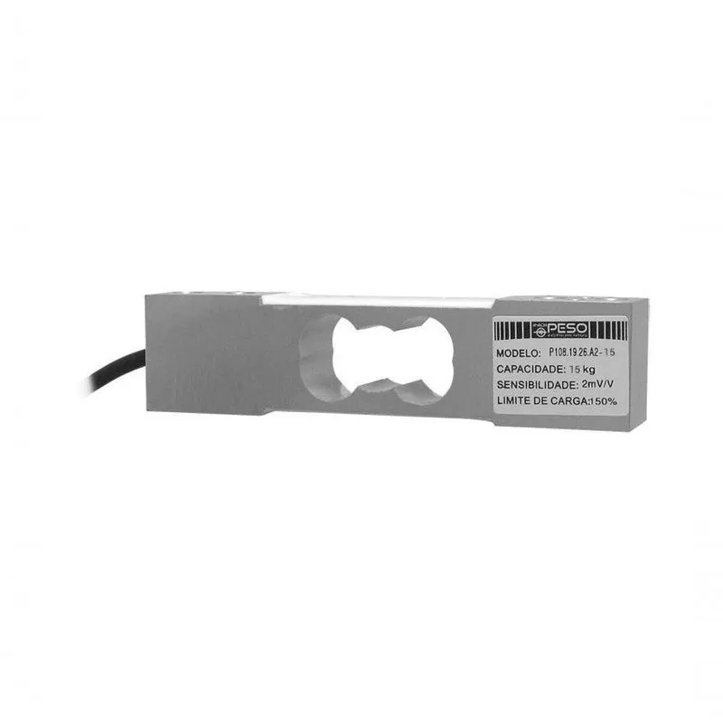 Célula De Carga Bloco - Alumínio - M6 - Ip66 - P108.19.a2 15kg