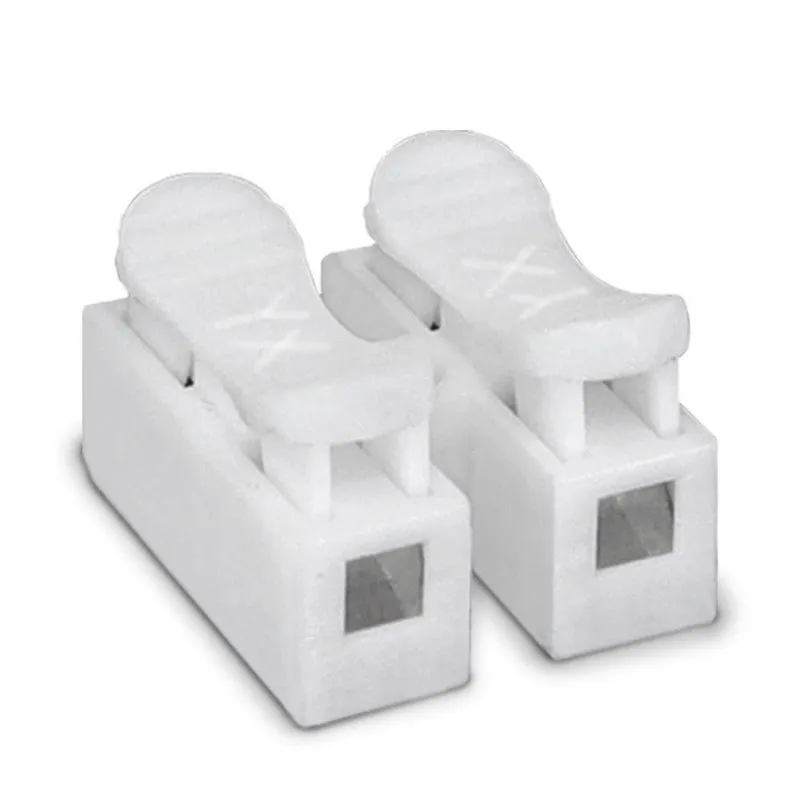 Kit Conector De Emenda Ch 10a 250v | Cabo 0,5~2,5mm | 2 Vias 100 Peças