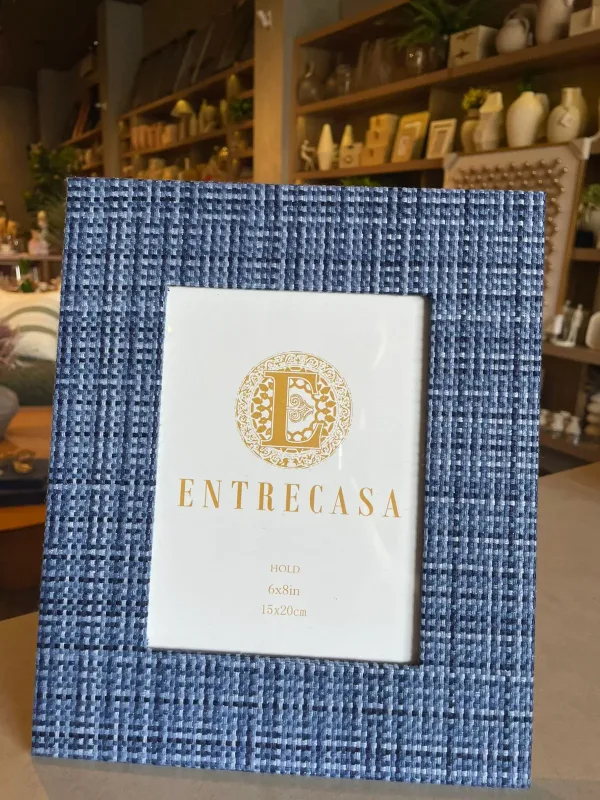 Porta Retrato Mdf Retangular Tweed Degrade
