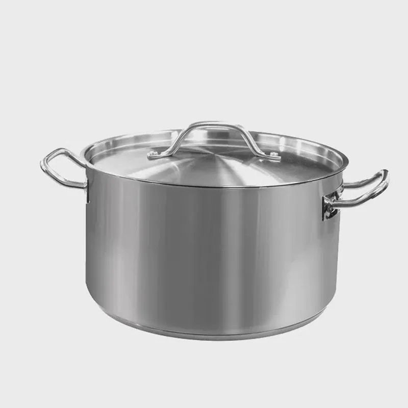 Caçarola Inox Profissional Fundo Triplo 23,9 Litros 40X19 cm