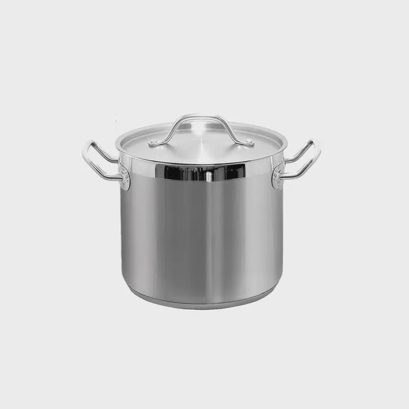 Caldeirão Inox Profissional Fundo Triplo 8,8 Litros 24x19,5 cm