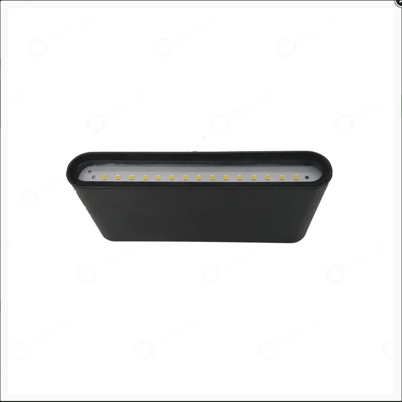 Arandela LED Slim 2x5W IP67 Preta