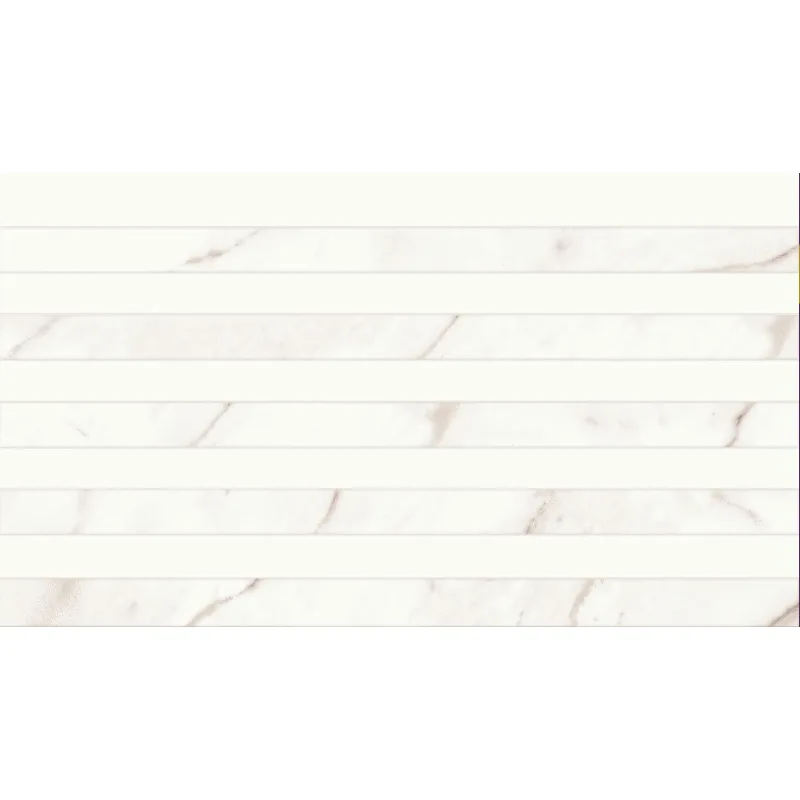 Revestimento de parede Royal Gres Bela Vista acetinado retificado C: 31cm x L: 56cm branco